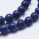 Natural Lapis Lazuli Beads Strands US-G-P348-01-8mm-3