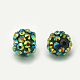 Chunky Resin Rhinestone Beads US-RESI-M019-M-2