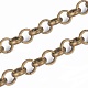 Iron Rolo Chains US-CH-UK0001-02AB-1