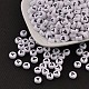 Flat Round with Letter A Acrylic Beads US-X-PL37C9070-A-1