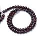 Natural Bloodstone Beads Strands US-G-R412-06-8mm-2