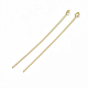 Brass Eye Pins US-KK-T032-001G-1
