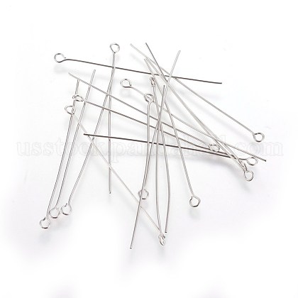 Stainless Steel Eye Pin US-X-STAS-E013-0.6x50mm-1