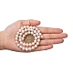 Natural Baroque Pearl Keshi Pearl Beads Strands US-PEAR-Q004-36-6