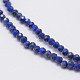 Natural Lapis Lazuli Beads Strands US-G-E351-09-3