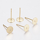 304 Stainless Steel Stud Earring Findings&nbsp;US-STAS-H436-24-10mm-1