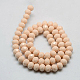 Opaque Solid Color Crystal Glass Rondelle Beads Strands US-GLAA-F027-A02-2