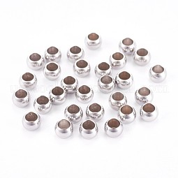 304 Stainless Steel Smooth Spacer Beads US-STAS-M006-02
