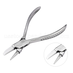 Steel Round Nose and Flat Nylon Jaw Pliers US-PT-Q006-02