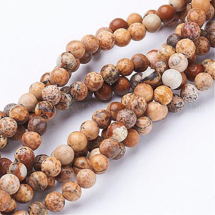 Gemstone Beads Strands US-GSR4mmC016-1