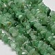 Chip Natural Aventurine Beads Strands US-G-N0134-10A-1