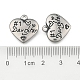 Heart with Word Daughter 316 Surgical Stainless Steel Pendants US-STAS-I061-140-3