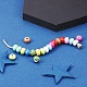 Imitation Turquoise Style Resin European Beads US-OPDL-Q132-M-6