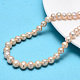 Natural Cultured Freshwater Pearl Beads Strands US-PEAR-R013-07-1
