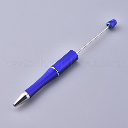 Plastic Beadable Pens US-AJEW-L082-A07