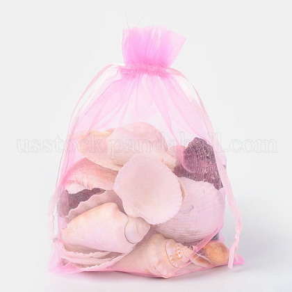 Organza Gift Bags with Drawstring US-OP-R016-13x18cm-02-1