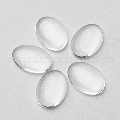 Transparent Glass Cabochons US-GGLA-G011-1