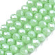 Electroplate Glass Beads Strands US-EGLA-A034-J6mm-A05-1