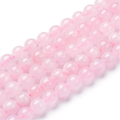 Natural Rose Quartz Beads Strands US-G-T055-10mm-13-1