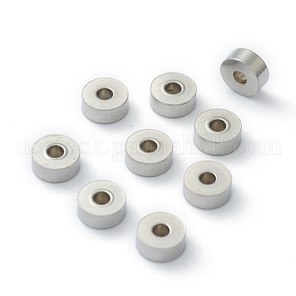 304 Stainless Steel Spacer Beads US-STAS-B006-14P-1