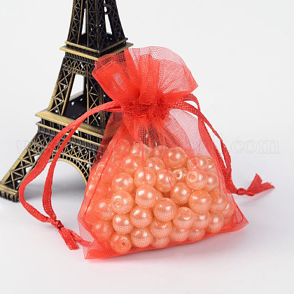Organza Gift Bags with Drawstring US-OP-R016-7x9cm-01-1