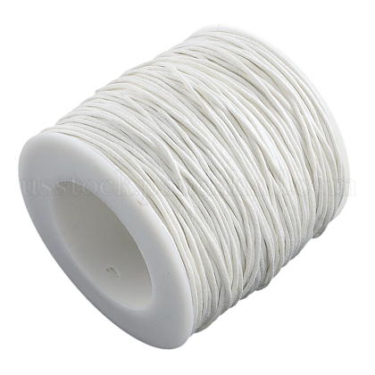 Waxed Cotton Thread Cords US-YC-R003-1.0mm-101-1