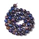 Natural Galaxy Tiger Eye Beads Strands US-G-P455-01B-4
