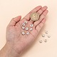 200pcs Clear White Rhinestone Rondelle Spacer Beads US-RB-A014-Z8mm-01S-3