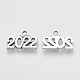 Tibetan Style Alloy Charms US-TIBE-T010-37AS-RS-2