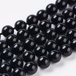 Natural Tourmaline Beads Strands US-G-G099-6mm-11