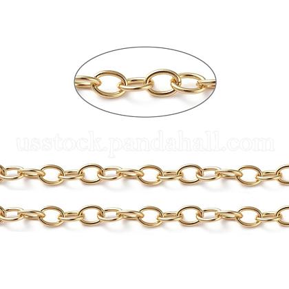 Brass Cable Chains US-CHC-G005-11G-1