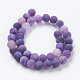 Natural Weathered Agate Beads Strands US-G-G589-8mm-06-3