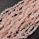 Natural Rose Quartz Chip Beads US-F007-1