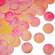 150Pcs Rainbow Iridescent PVC Paillette/Sequin Links&nbsp;US-FIND-TA0008-10D-3