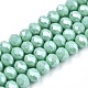 Electroplate Glass Beads Strands US-EGLA-A034-P6mm-A20-1