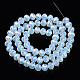 Electroplate Glass Beads Strands US-EGLA-A034-J4mm-A04-3