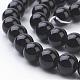 Synthetic Black Stone Beads Strands US-GSR044-2