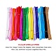 480 PACK 24 Colors Pipe Cleaners Chenille Stem Christmas Tinsel Decoration DIY Chenille Stem Metallic Tinsel Garland Craft Wire US-AJEW-BC0001-01-3