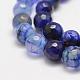 Faceted Natural Dragon Veins Agate Beads Strands US-G-F447-8mm-E01-3