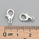 Zinc Alloy Lobster Claw Clasps US-E502Y-S-3