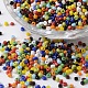 12/0 Opaque Colours Round Glass Seed Beads US-SEED-P002-10-1