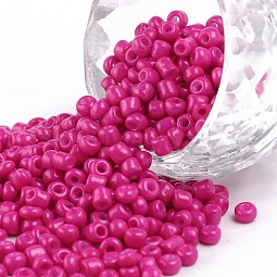Baking Paint Glass Seed Beads US-SEED-S002-K24