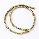 Electroplate Crystal Glass Faceted Cube Beads Strands US-EGLA-F013-A02-2