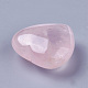 Natural Rose Quartz Heart Love Stone US-G-O174-13-3