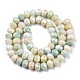 Faceted Electroplated Glass Beads Strands US-GLAA-C023-02-B02-2