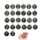 Initial Letter A~Z Alphabet Enamel Charms US-ENAM-YW0002-01-05P-2