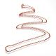 Iron Rolo Chains Necklace Making US-MAK-R015-45cm-R-2