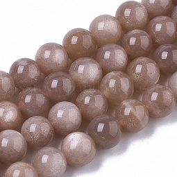 Natural Sunstone Beads Strands US-G-N327-01A-03
