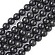 Natural Obsidian Beads Strands US-G-G099-14mm-24-1