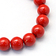 Baking Painted Glass Pearl Bead Strands US-HY-Q003-5mm-55-2